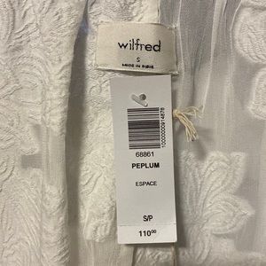 Wilfred Free Peplum Top